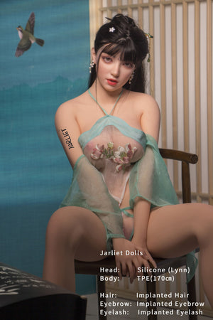 Boneca sexual de Lynn (Jarliet 170cm h-kupa tpe+silicone)
