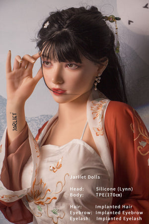 Boneca sexual de Lynn (Jarliet 170cm h-kupa tpe+silicone)