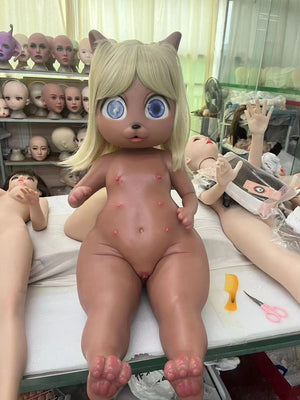 Boneca sexual de Bearrie (Dolls Castle 92cm A-Cup silicone)