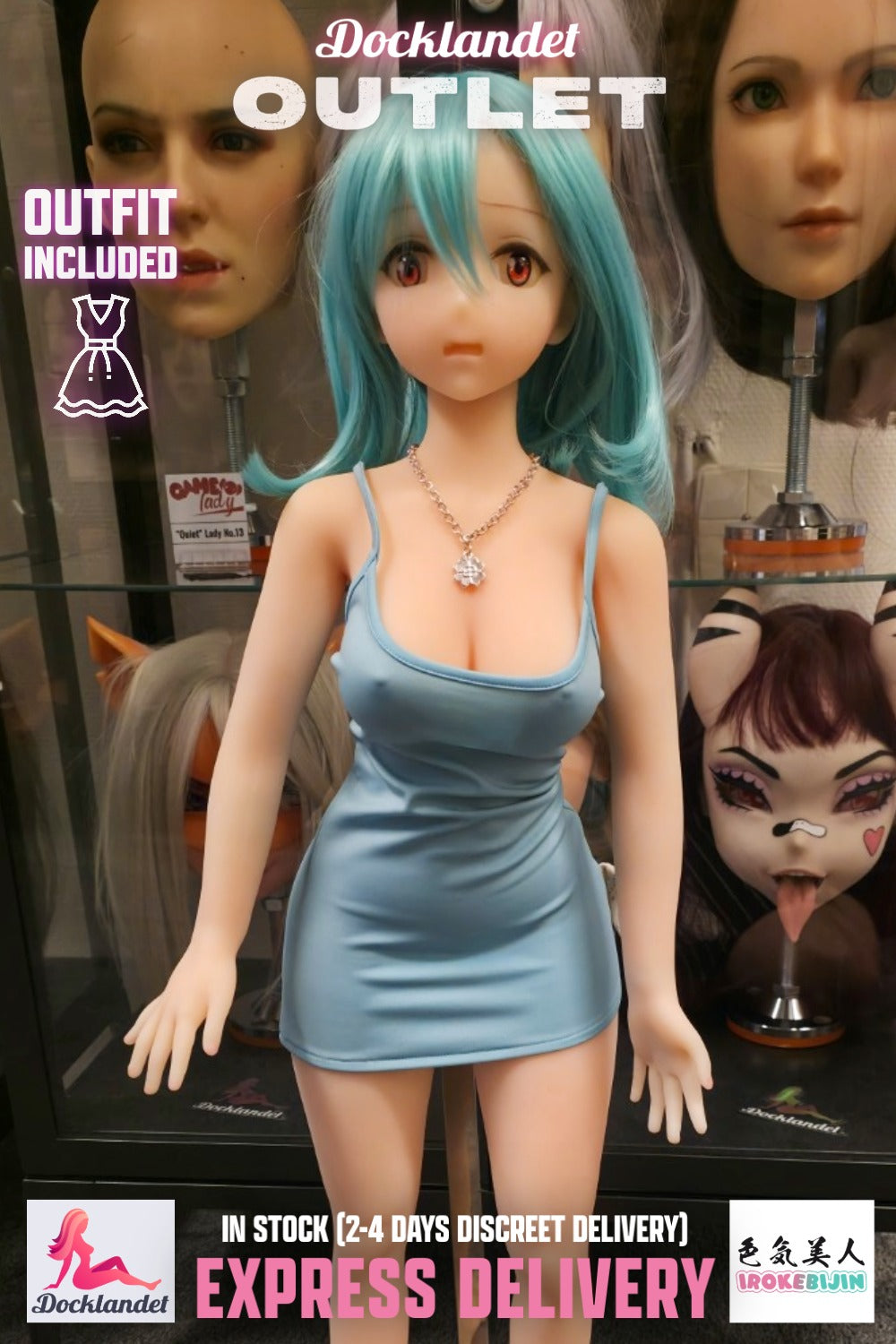 Boneca sexual Shiori (Irokebijin Copo E 80cm TPE) EXPRESS OUTLET