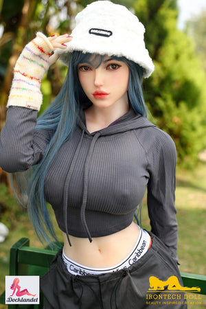 Boneca sexual Joline (Irontech Doll 159cm G-Cup S41 TPE+Silicone)