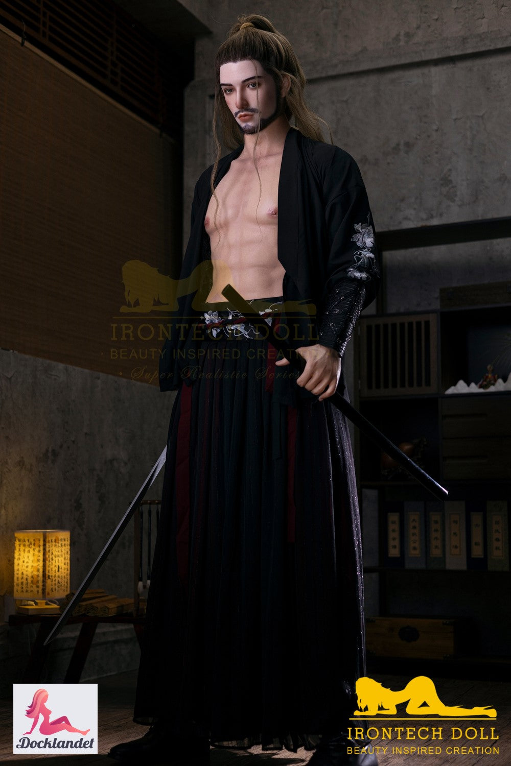 Boneca Sexual Masculina John (Irontech Doll Silicone M10 de 176cm)