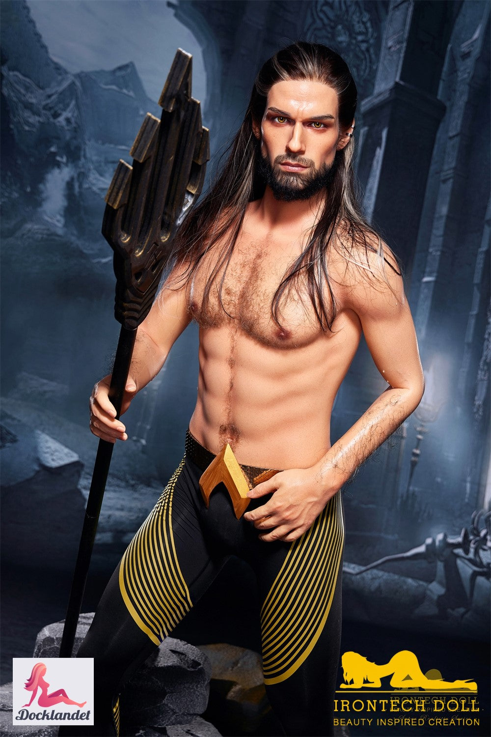 Boneca sexual masculina Thomas (Irontech Doll Silicone M5 de 170cm)