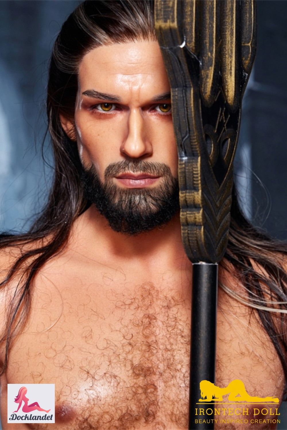 Boneca sexual masculina Thomas (Irontech Doll Silicone M5 de 170cm)