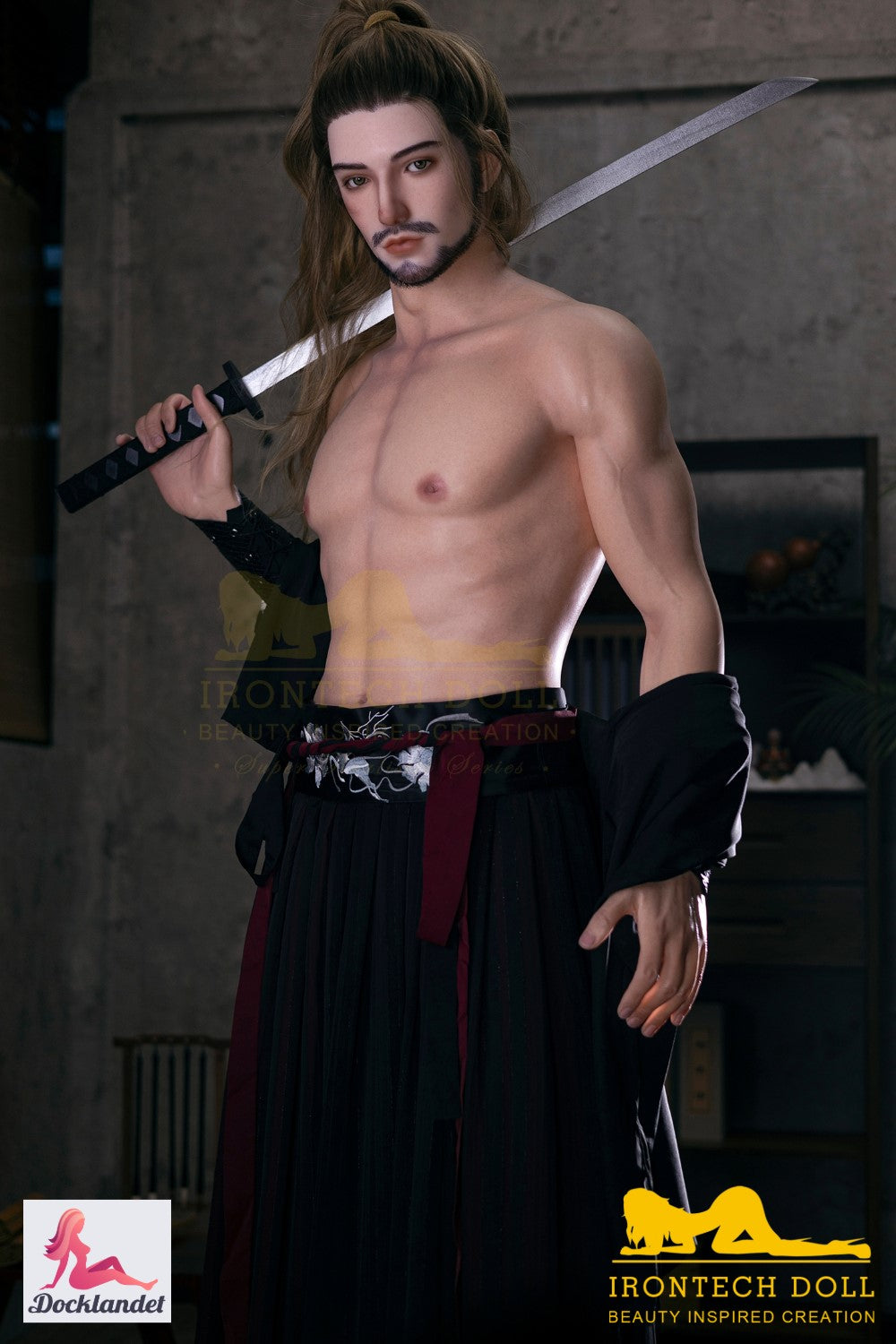 Boneca Sexual Masculina John (Irontech Doll Silicone M10 de 176cm)
