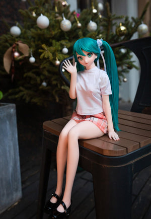 Boneca sexual de Miku (Climax Doll Mini 60cm B-cup silicone)