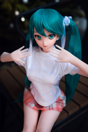 Boneca sexual de Miku (Climax Doll Mini 60cm B-cup silicone)
