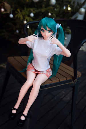 Boneca sexual de Miku (Climax Doll Mini 60cm B-cup silicone)