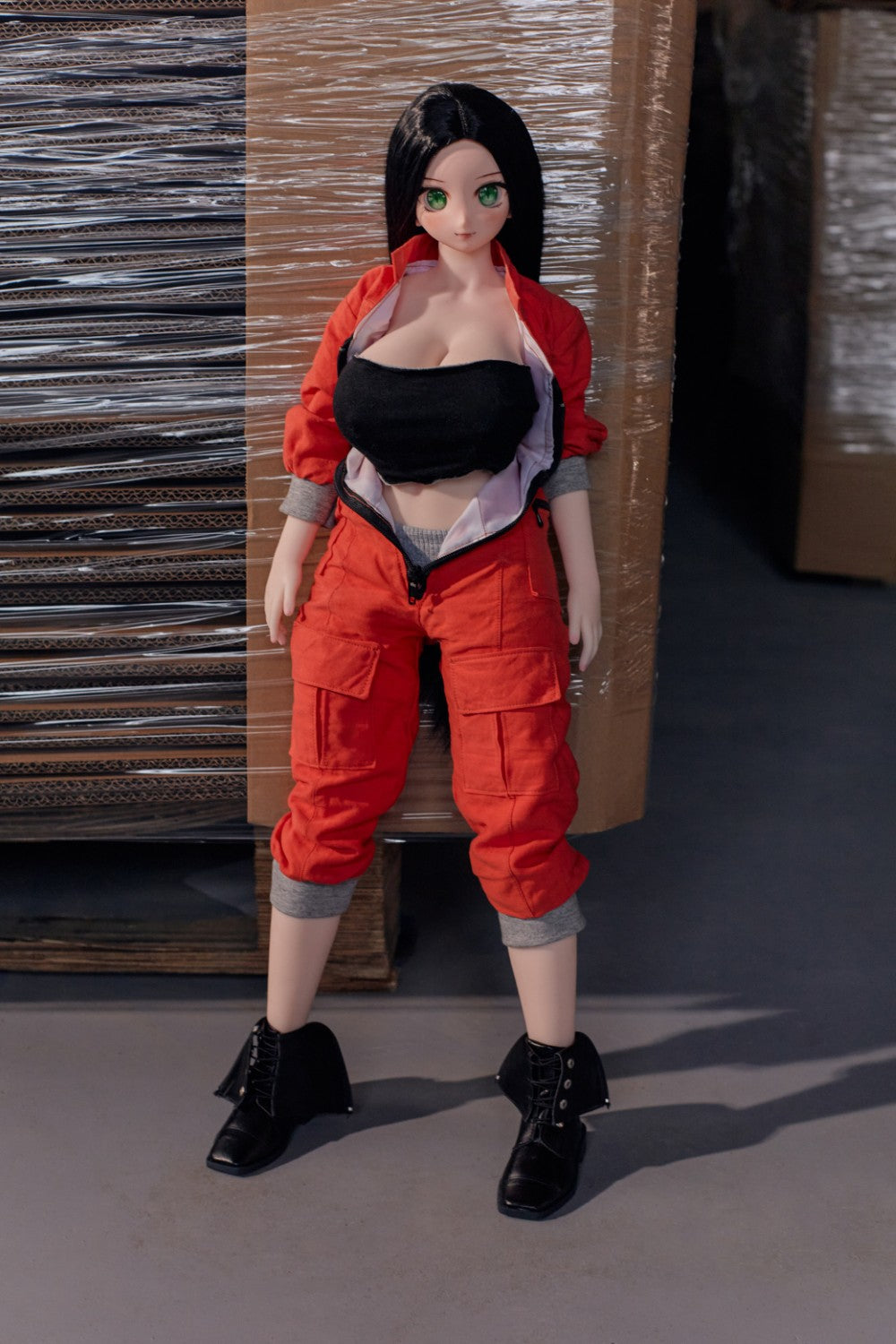 rina muñeca sexual (Climax Doll Mini copa G 60cm Silicona)