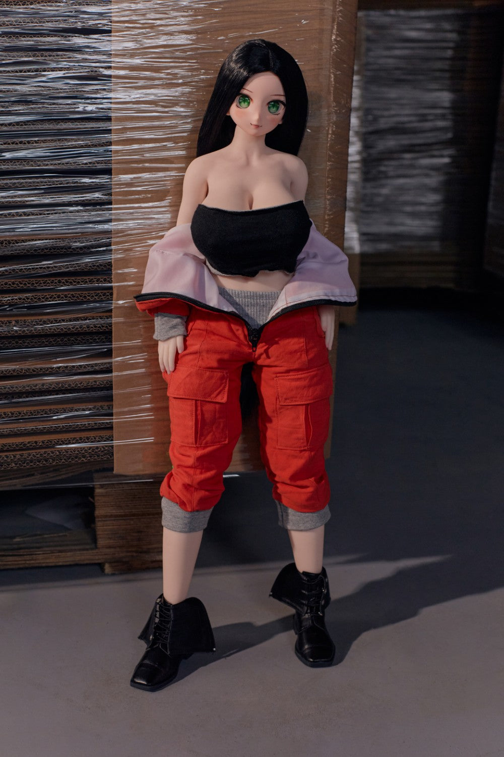 rina muñeca sexual (Climax Doll Mini copa G 60cm Silicona)