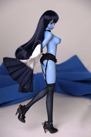 Boneca sexual marinheiro Mars (Climax Doll Mini 60cm c-cup silicone)