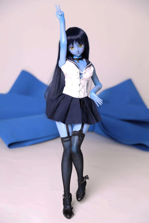 Boneca sexual marinheiro Mars (Climax Doll Mini 60cm c-cup silicone)