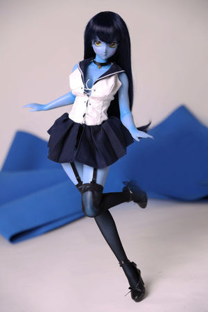 Boneca sexual marinheiro Mars (Climax Doll Mini 60cm c-cup silicone)