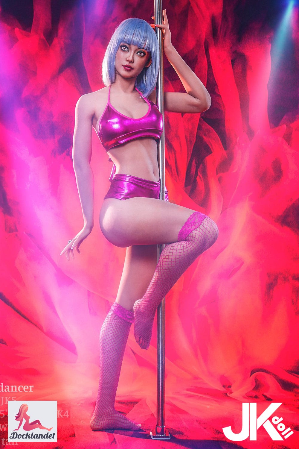 Boneca sexual de dançarina de pole (JK-Doll 165cm D-KUPA JK5 TPE)