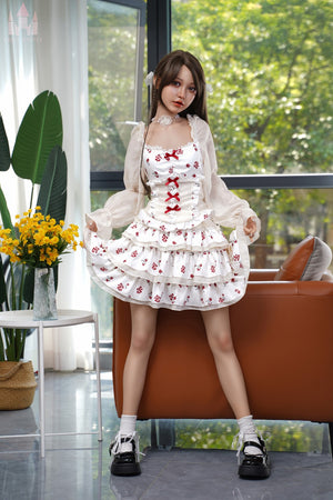 Janice muñeca sexual (Dolls Castle 158 cm B-CUP #S21 Silicona)