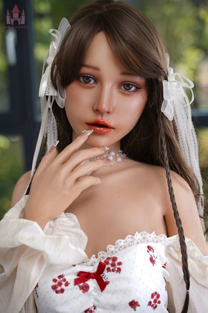 Janice muñeca sexual (Dolls Castle 158 cm B-CUP #S21 Silicona)