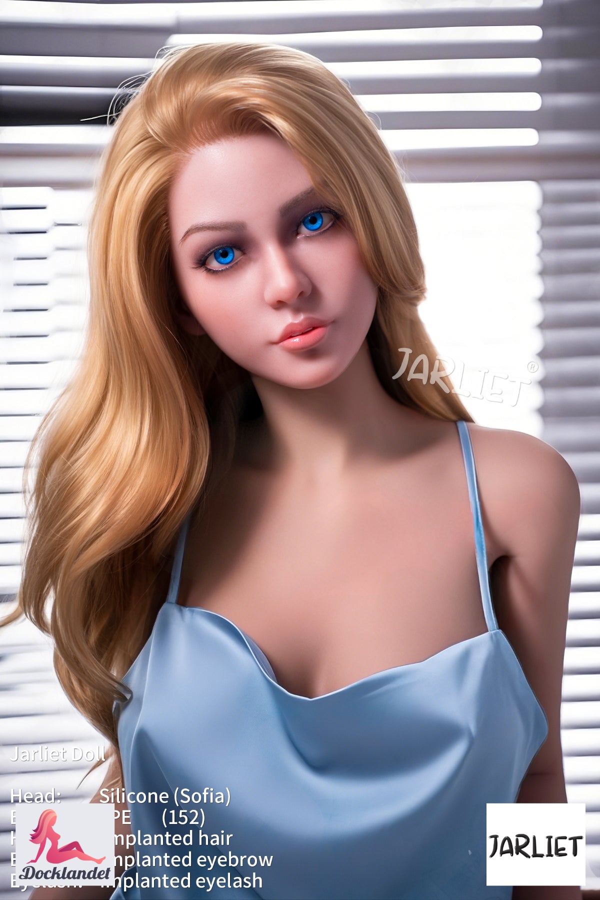 Boneca sexual de Sofia (Jarliet 152cm d-kupa tpe+silicone)