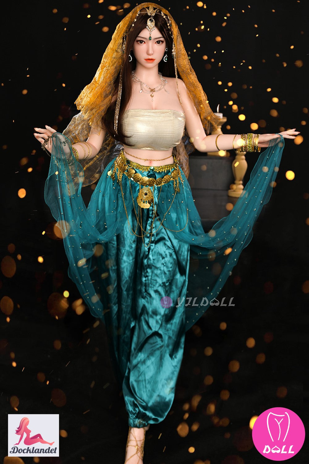 Boneca sexual jiya (YJL Doll 163cm F-Cup #822 Silicone)