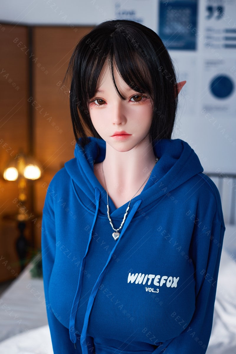 Cala muñeca sexual (Bezlya Doll 155 cm F-CUP 2.0 TPE+Silicona)