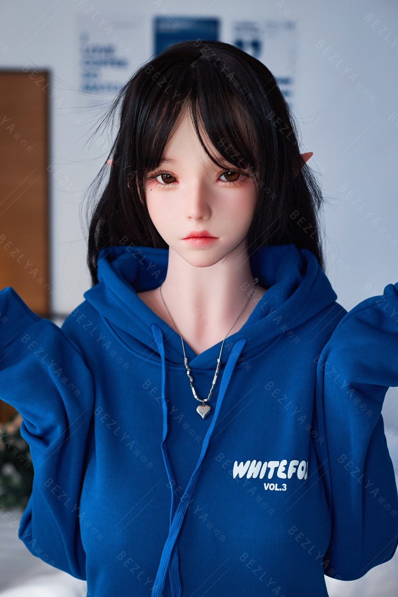Cala muñeca sexual (Bezlya Doll 155 cm F-CUP 2.0 TPE+Silicona)