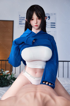 Cala muñeca sexual (Bezlya Doll 155 cm F-CUP 2.0 TPE+Silicona)