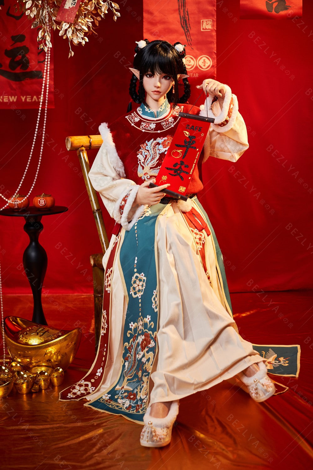 Boneca sexual Calla (Bezlya Doll Copo E de 163 cm 2.2CF Silicone)