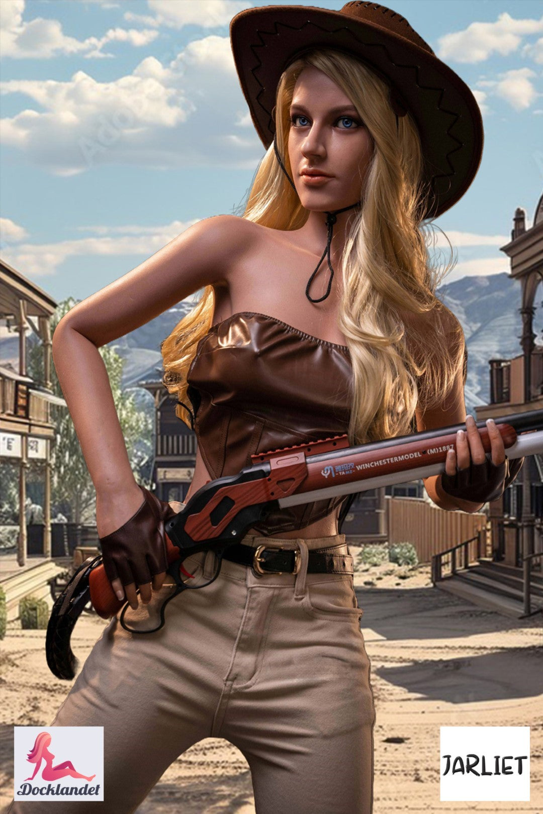 kari muñeca sexual (Jarliet 167 cm copa B de silicona)