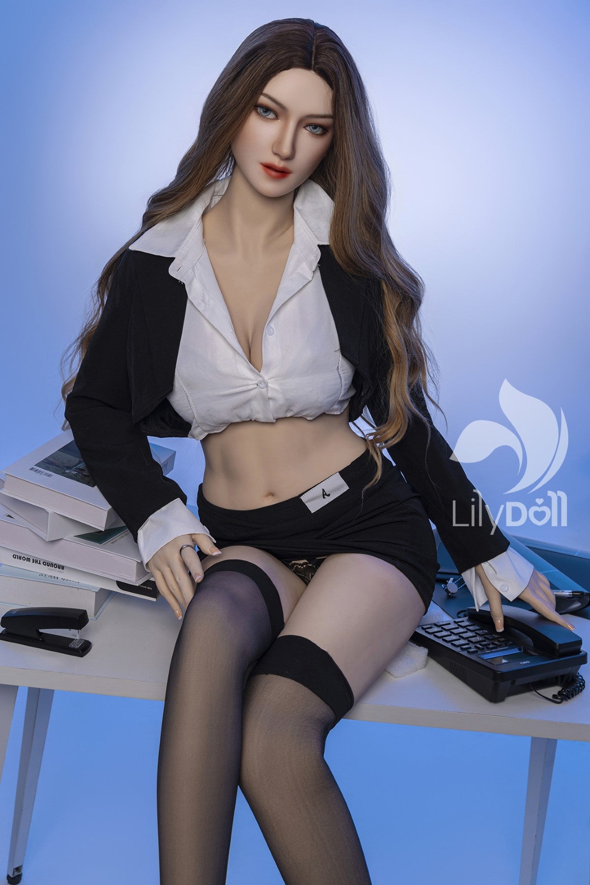Boneca sexual Selene-A (LilyDoll Copo F de 168 cm #LD004 Silicone+TPE)