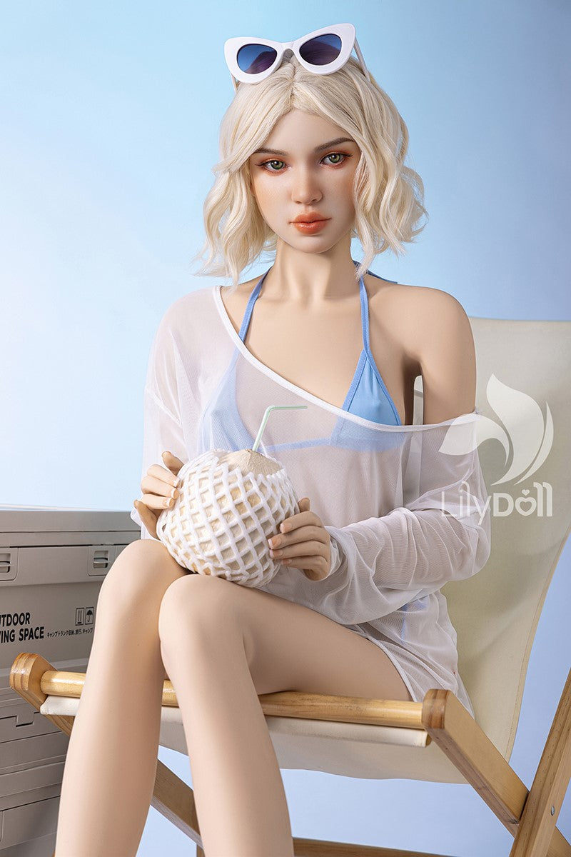 Ivy-Uma boneca sexual (LilyDoll Copo C de 166 cm #LD016 Silicone+TPE)