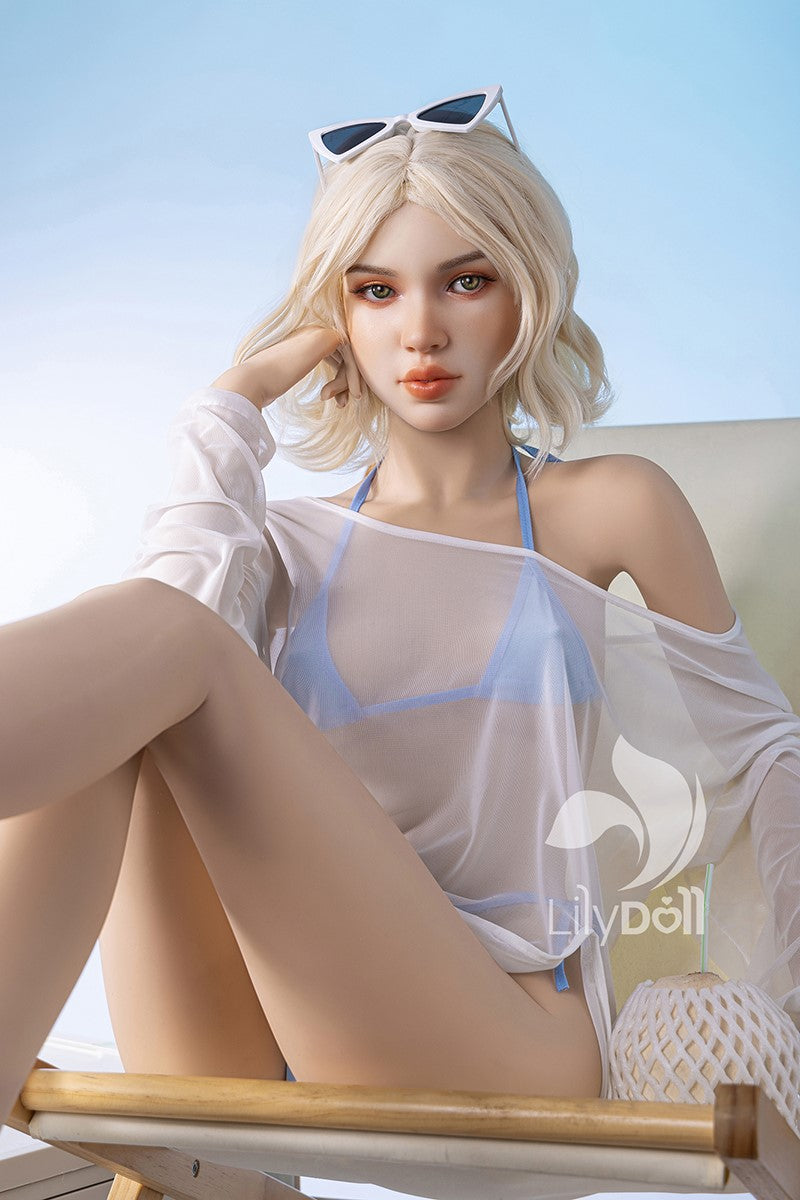 Ivy-Uma boneca sexual (LilyDoll Copo C de 166 cm #LD016 Silicone+TPE)