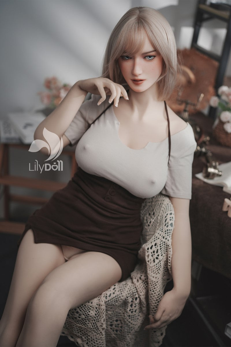 Boneca sexual Selene-B (LilyDoll Copo F de 168 cm #LD015 Silicone+TPE)