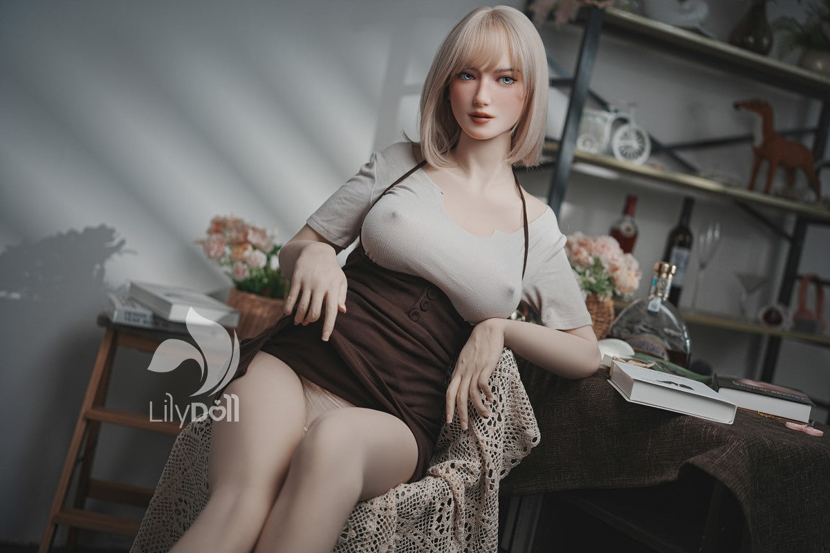 Boneca sexual Selene-B (LilyDoll Copo F de 168 cm #LD015 Silicone+TPE)