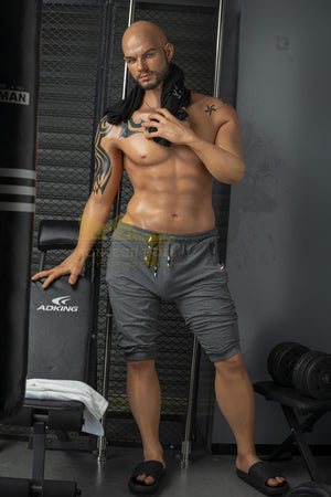 Cliff Jensen Pornstar Sex Doll (Irontech Doll Silicone de 190 cm)