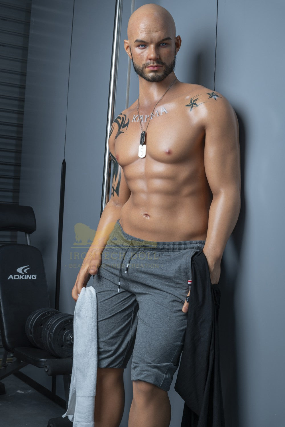 Cliff Jensen Pornstar Sex Doll (Irontech Doll Silicone de 190 cm)