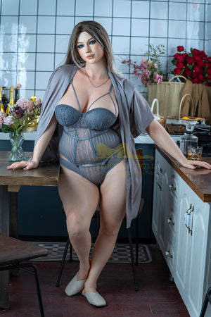 Cine muñeca sexual (Irontech Doll 162 cm F-Kupa S13 Silicona)