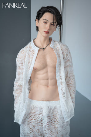 Boneca sexual de Kevin masculino (FanReal Doll 173cm silicone)