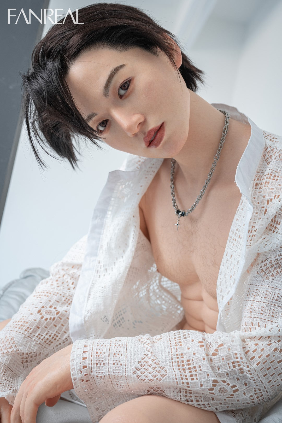 Boneca sexual masculina Kevin (FanReal Doll Silicone de 173cm)