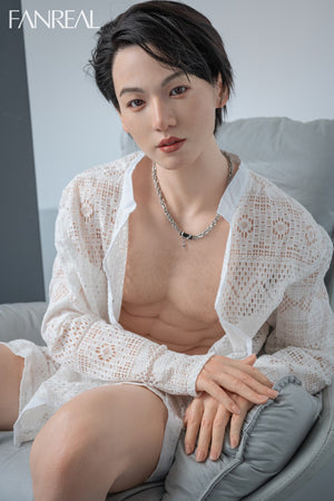 Boneca sexual de Kevin masculino (FanReal Doll 173cm silicone)