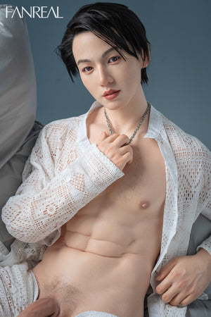 Boneca sexual de Kevin masculino (FanReal Doll 173cm silicone)