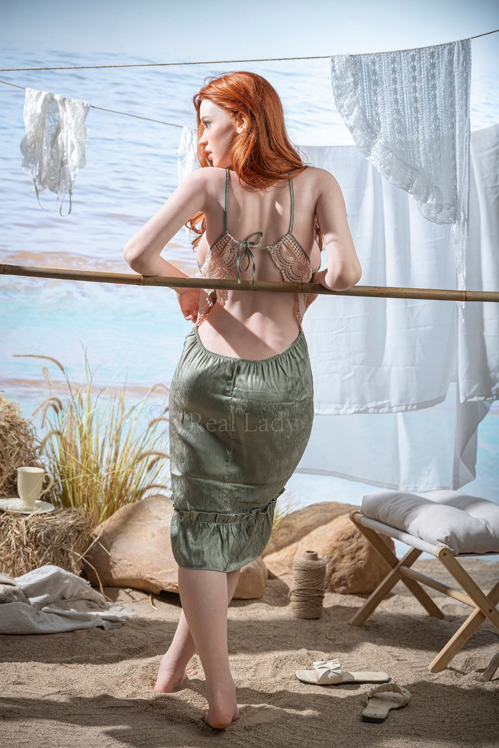 Boneca sexual Hailey (Real Lady 159cm F-Cup R12 Silicone)