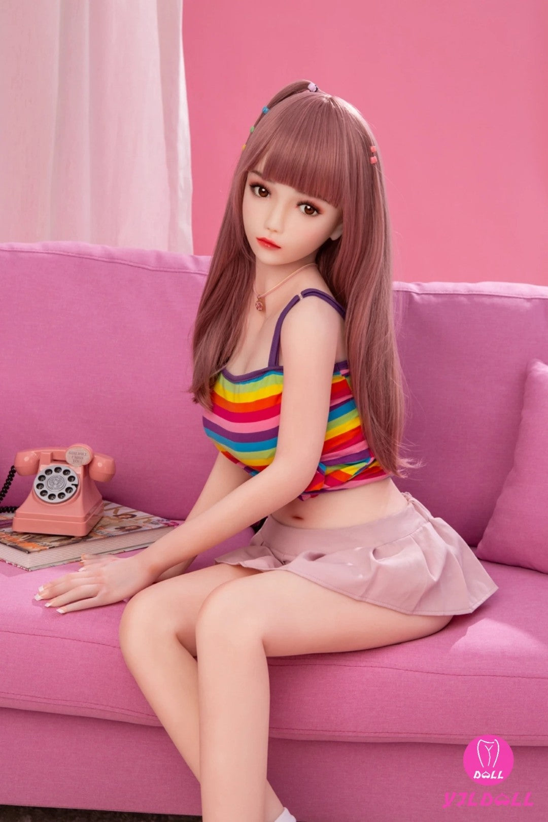 Boneca Sexual Bertha (YJL Doll Copo C 148cm #175 TPE+Silicone)