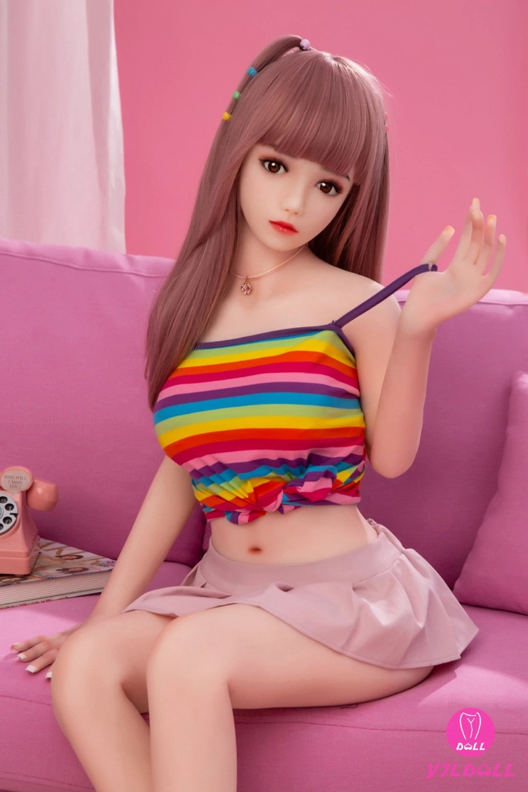 Boneca Sexual Bertha (YJL Doll Copo C 148cm #175 TPE+Silicone)