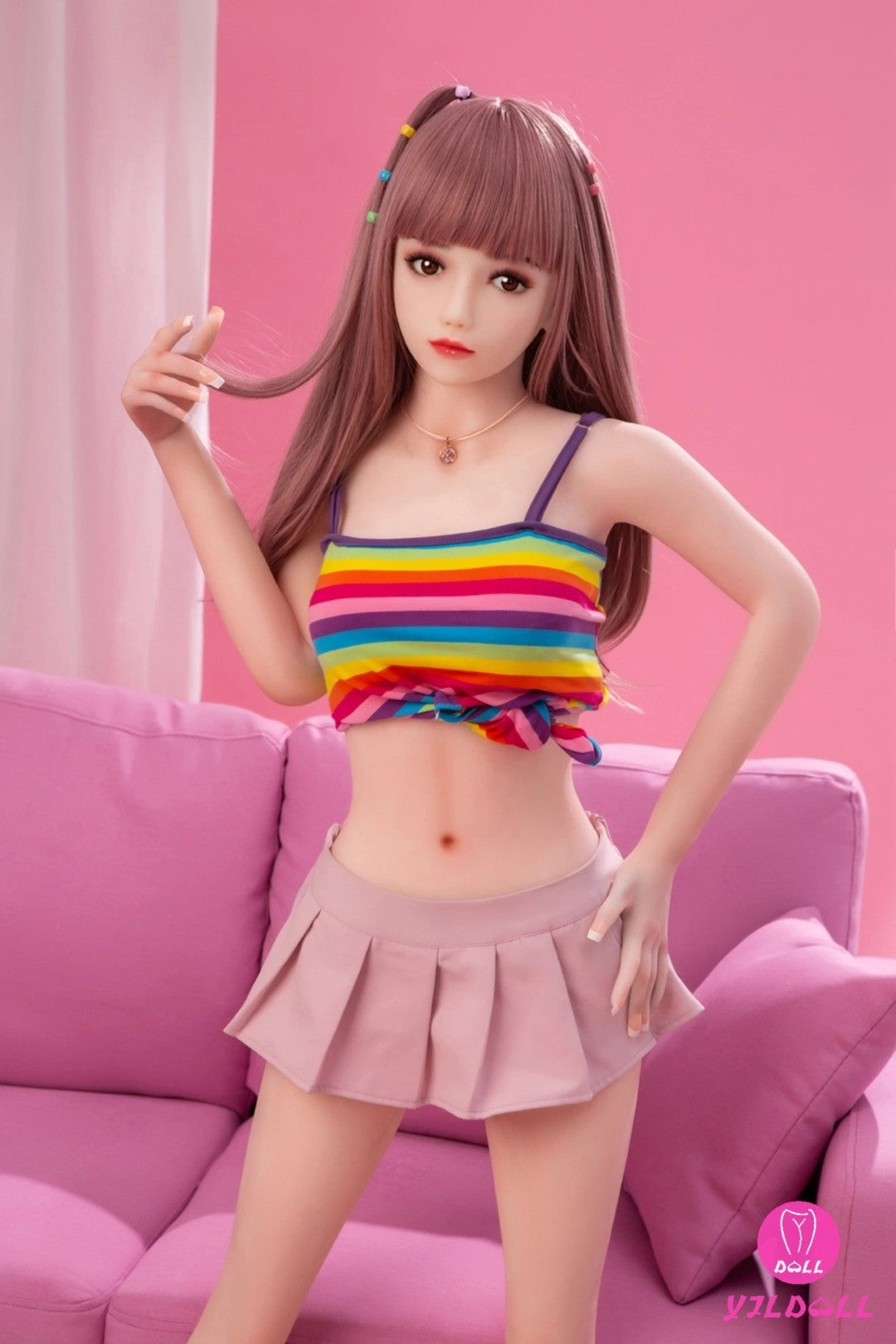 Boneca Sexual Bertha (YJL Doll Copo C 148cm #175 TPE+Silicone)