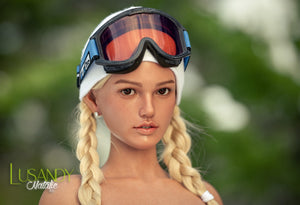Natalie muñeca sexual (Lusandy Doll Silicona D-Cup de 165 cm)