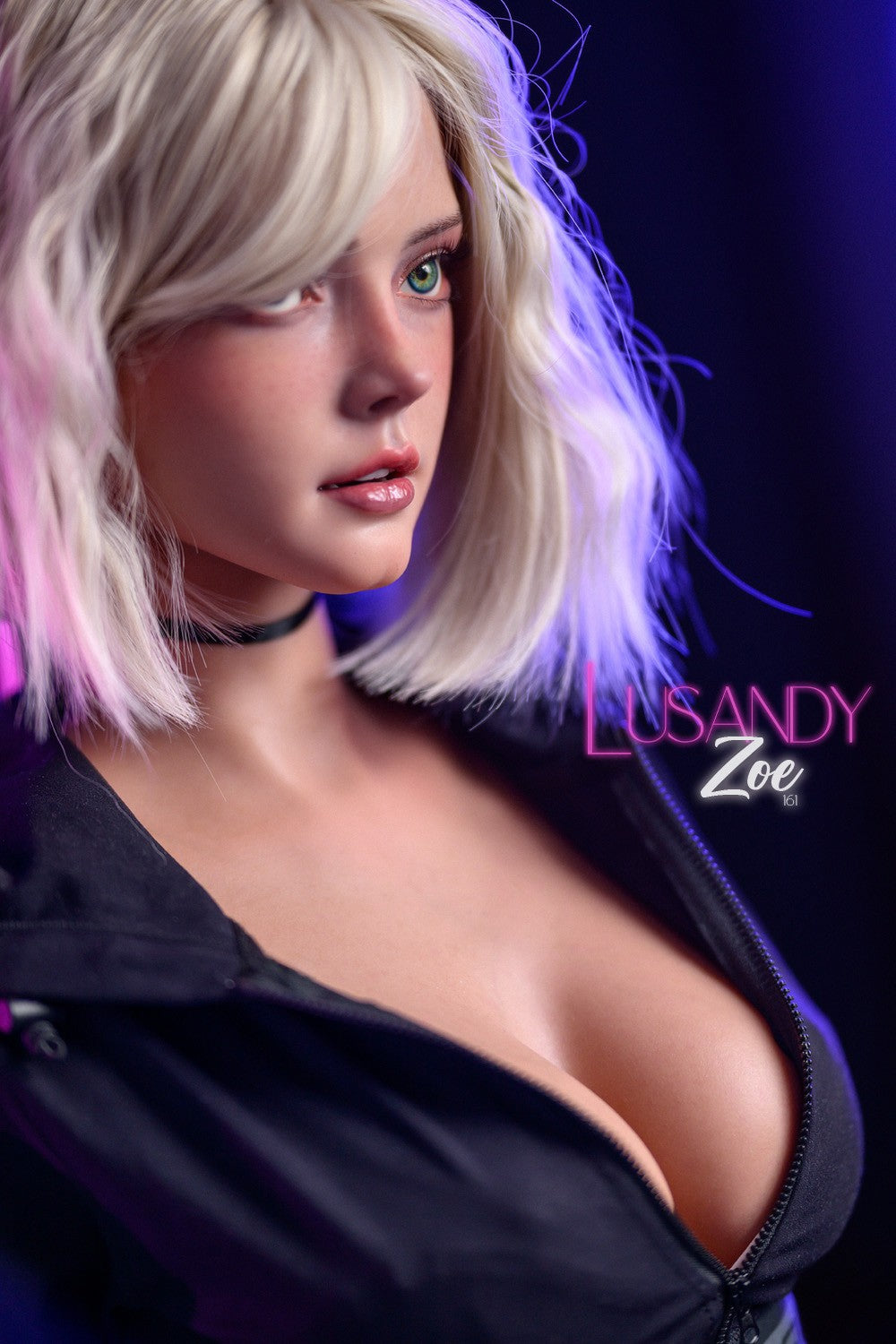 Boneca sexual Zoe (Lusandy Doll Silicone com copo D de 161 cm)