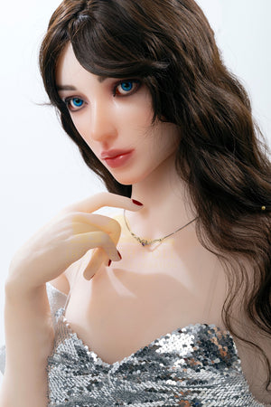 Boneca sexual gia (Irontech Doll 162cm A-Cup S47 TPE+Silicone)