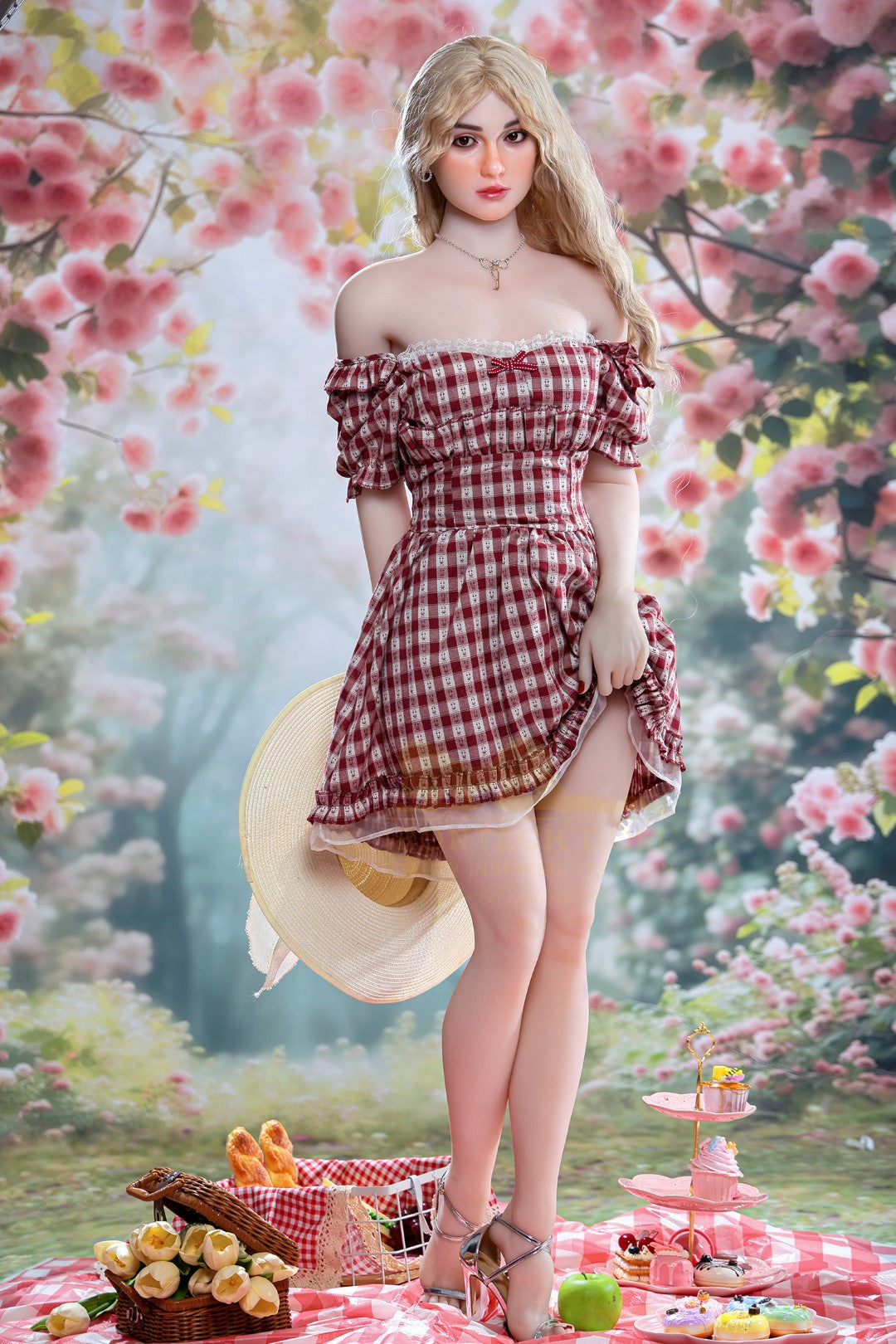 Tina muñeca sexual (Irontech Doll 162cm Copa A S45 TPE+Silicona)