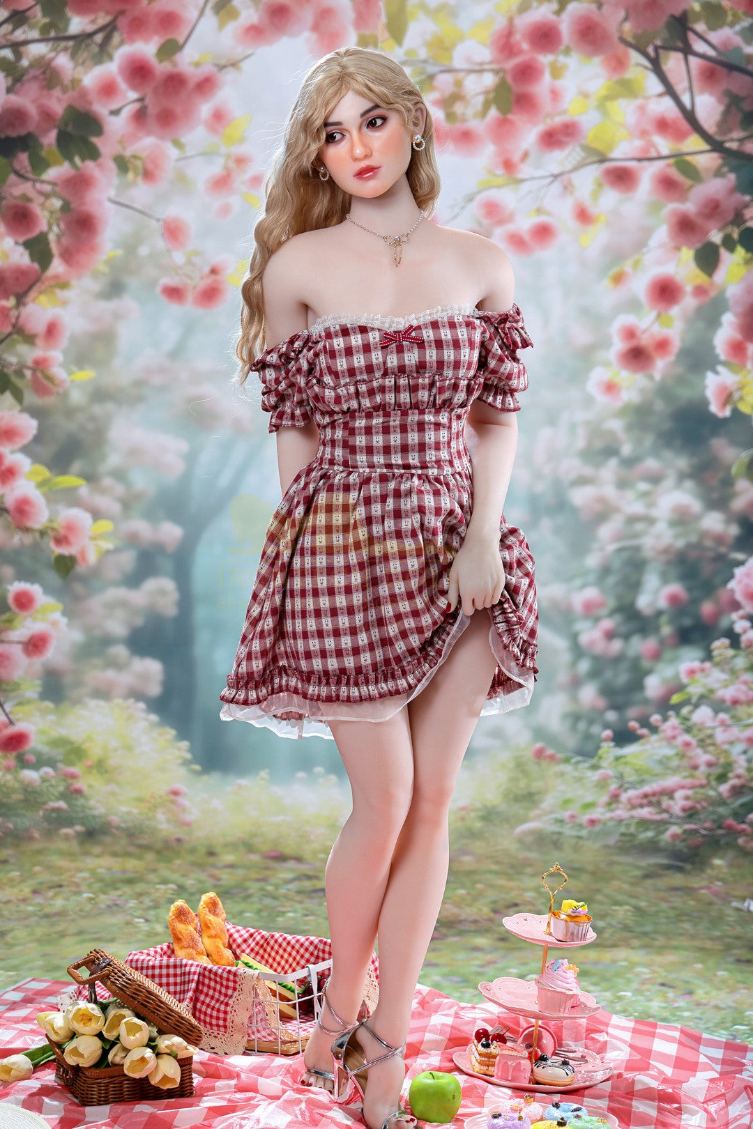 Tina muñeca sexual (Irontech Doll 162cm A-CUP S45 TPE+Silicona)