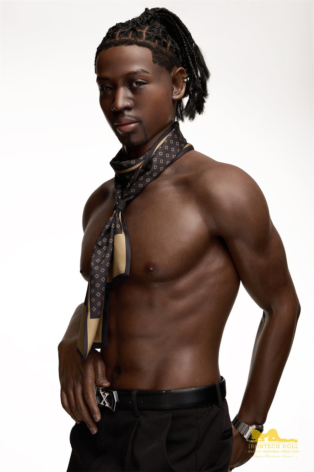 Boneca sexual masculina de James (Irontech Doll 176cm m8 silicone)