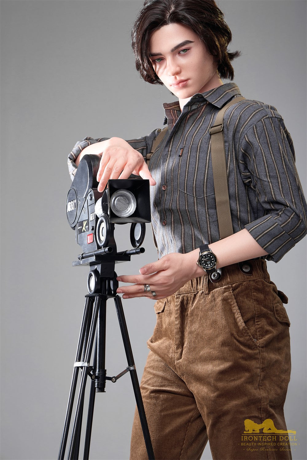 Boneca Sexual Masculina Lucas (Irontech Doll Silicone M9 de 170cm)